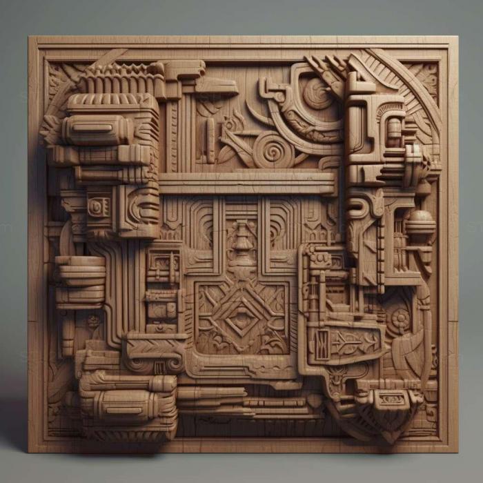 Games (Bastion 4, GAMES_16364) 3D models for cnc